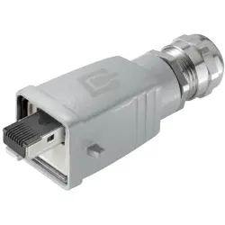 Plug, RJ45, 8 pole, 8P8C, Cat 6A, IDC connection, 1963200000
