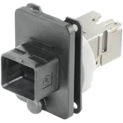 Socket, RJ45, 8 pole, 8P8C, Cat 6A, IDC connection, 1963490000
