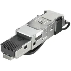 Plug, RJ45, 8 pole, 8P8C, Cat 6A, IDC connection, 1963600000