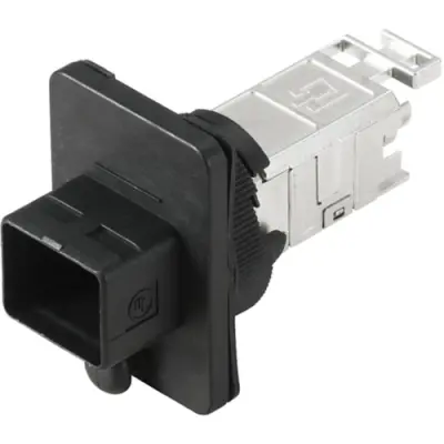 Socket, RJ45, 8 pole, 8P8C, Cat 6A, IDC connection, 1963730000 - 1