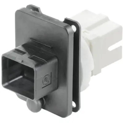 FO socket, SC, POF, multimode, gray, 1964470000 - 1