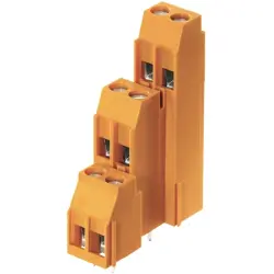 PCB terminal, 36 pole, pitch 5.08 mm, AWG 26-12, 20 A, screw connection, orange, 1979140000
