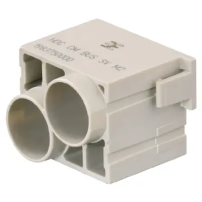Pin contact insert, 2 pole, unequipped, crimp connection, 1983750000 - 1