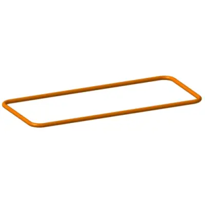 Flange seal for flange connection, 1987540000 - 1