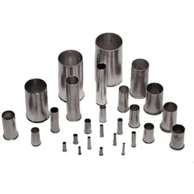 Uninsulated wire end ferrule, 50 mm², 25 mm long, DIN 46228-1, silver, 1988780000 - 1