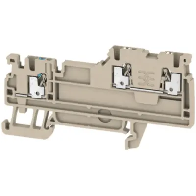 Initiator/actuator terminal block, push-in connection, 0.5-1.5 mm², 13.5 A, 4 kV, dark beige, 1992240000 - 1