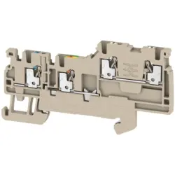 Initiator/actuator terminal block, push-in connection, 0.5-1.5 mm², 13.5 A, 4 kV, dark beige, 1992250000