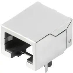 Socket, RJ45, 8 pole, 8P8C, Cat 5, solder connection, 2000890000