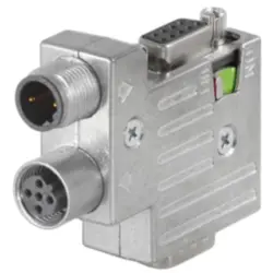 Profibus SUB-D connector, 9 pole, 12 Mbit/s, 2004300000