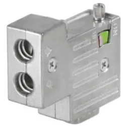 D-Sub plug, 9 pole, standard, angled, screw connection, 2004310000