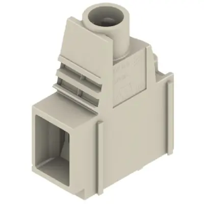 PCB terminal, 1 pole, pitch 10.16 mm, AWG 22-6, 58 A, screw connection, pebble gray, 2014270000 - 1