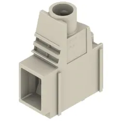 PCB terminal, 1 pole, pitch 10.16 mm, AWG 22-6, 58 A, screw connection, pebble gray, 2014270000