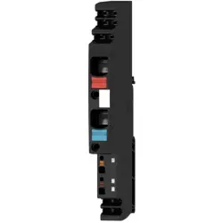 Supply terminal, plug-in connection, 0.75-10 mm², 120 mA, black, 2081880000