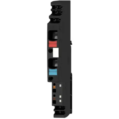 Supply terminal, plug-in connection, 0.75-10 mm², 120 mA, black, 2081880000 - 1