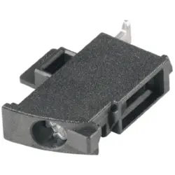 PCB terminal, 1 pole, pitch 1.5 mm, AWG 26-14, 13 A, screw connection, black, 2418580000