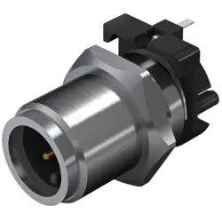 Plug, M12, 4 pole, solder connection, straight, 2423090000