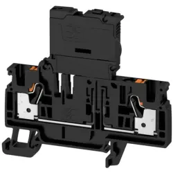 Fuse terminal block, 2 pole, 0.5-4.0 mm², 250 V, 6.3 A, 2429860000