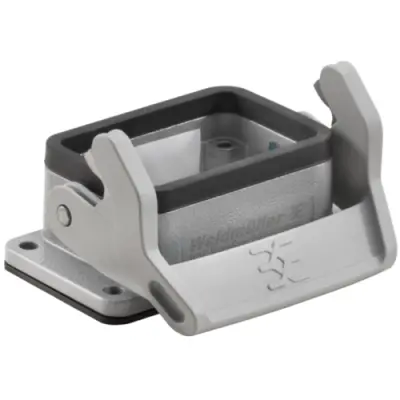 Surface mount housing, size B6, die-cast aluminum, longitudinal bow locking, IP65, 2488560000 - 1
