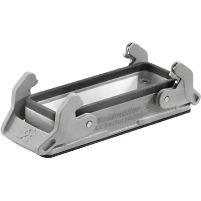 Surface mount housing, size B24, die-cast aluminum, cross bow locking, IP65, 2488600000 - 1