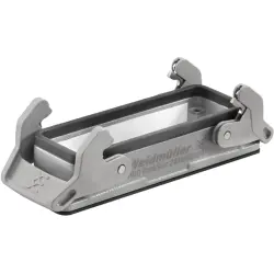 Surface mount housing, size B24, die-cast aluminum, cross bow locking, IP65, 2488600000