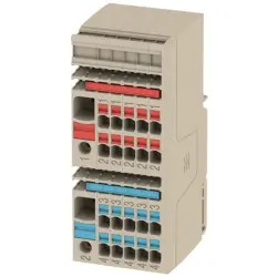 Potential distribution block, push-in connection, 0.5-10 mm², 57 A, 8 kV, dark beige, 2506350000