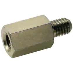 Spacer, steel, (W x H x D) 10 x 11.2 x 20 mm, silver, 3896200000