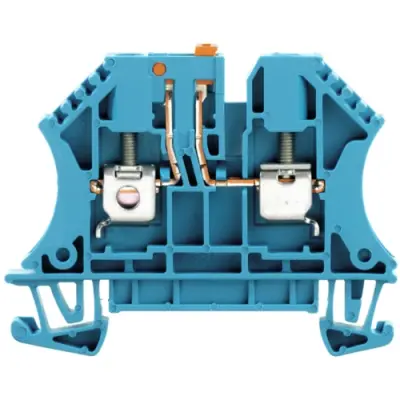 Disconnect/test-disconnect terminal block, screw connection, 0.5-4.0 mm², 32 A, 6 kV, blue, 7910190000 - 1