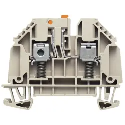 Disconnect/test-disconnect terminal block, screw connection, 0.5-4.0 mm², 32 A, 6 kV, dark beige, 7910270000