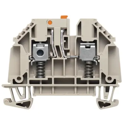 Disconnect/test-disconnect terminal block, screw connection, 0.5-4.0 mm², 32 A, 6 kV, dark beige, 7910300000 - 1