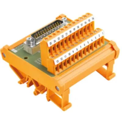 Transfer module, 25 pole, 1.5 A, 100 V, 8005191001, RS SD25B UNC 4.40 LP2N - 1