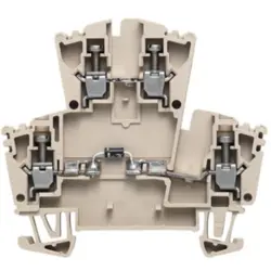 Component terminal block, screw connection, 0.5-4.0 mm², 10 A, 6 kV, dark beige, 8025610000