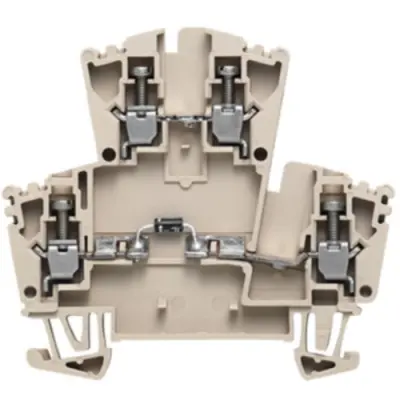 Component terminal block, screw connection, 0.5-4.0 mm², 10 A, 6 kV, dark beige, 8025610000 - 1
