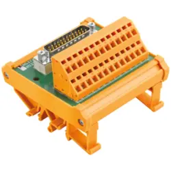Transfer module, 25 pole, 1.5 A, 100 V, 8537380000, RS SD25 BZ