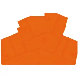 End plate for terminal block, 8704430000