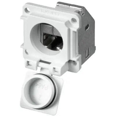 Modular adapter, RJ45 socket to RJ45 socket, straight, Cat 5, 8808450000 - 1