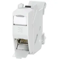 Modular adapter, RJ45 socket to RJ45 socket, angled, Cat 6, 8879050000