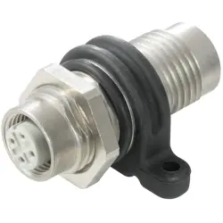 Adapter, M12 (4 pole, socket) to M12 (4 pole, socket), straight, 8901640000