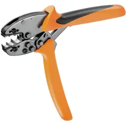 Crimping pliers for non-insulated connector, 10-25 mm², AWG 8-4, Weidmüller 9006220000