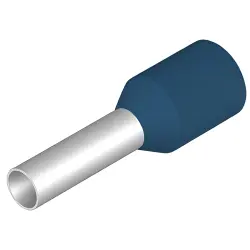 Insulated wire end ferrule, 2.5 mm², 15 mm/8 mm long, blue, 9019160000