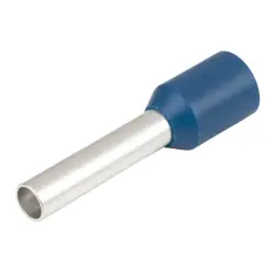 Insulated wire end ferrule, 2.5 mm², 19 mm/12 mm long, blue, 9019170000