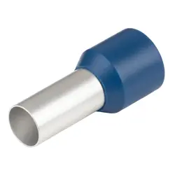 Insulated wire end ferrule, 16 mm², 22 mm/12 mm long, blue, 9019260000