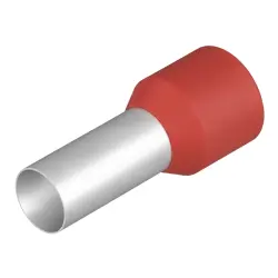Insulated wire end ferrule, 35 mm², 32 mm/18 mm long, red, 9019320000
