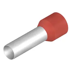 Insulated wire end ferrule, 35 mm², 39 mm/25 mm long, red, 9019330000