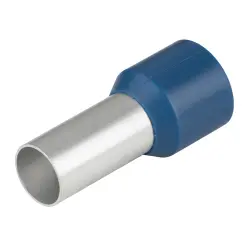 Insulated wire end ferrule, 50 mm², 36 mm/20 mm long, blue, 9019340000