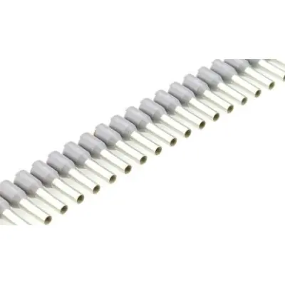 Insulated wire end ferrule, 2.5 mm², 10 mm long, gray, 9021970000 - 1