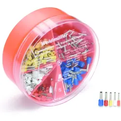 Wire end ferrules kit, 0.5 to 2.5 mm², 9025430000
