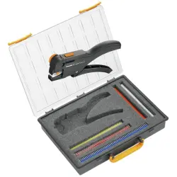 Wire end ferrules kit, with 1x crimping pliers and 1x wire stripper, 2500 pieces, 9028770000
