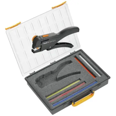 Wire end ferrules kit, with 1x crimping pliers and 1x wire stripper, 2500 pieces, 9028770000 - 1