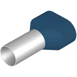 Insulated wire end ferrule, 16 mm², 29 mm/16 mm long, blue, 9037590000