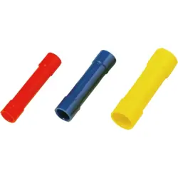 Butt connectorwith insulation, 4.0-6.0 mm², yellow, 26 mm, 9200510000